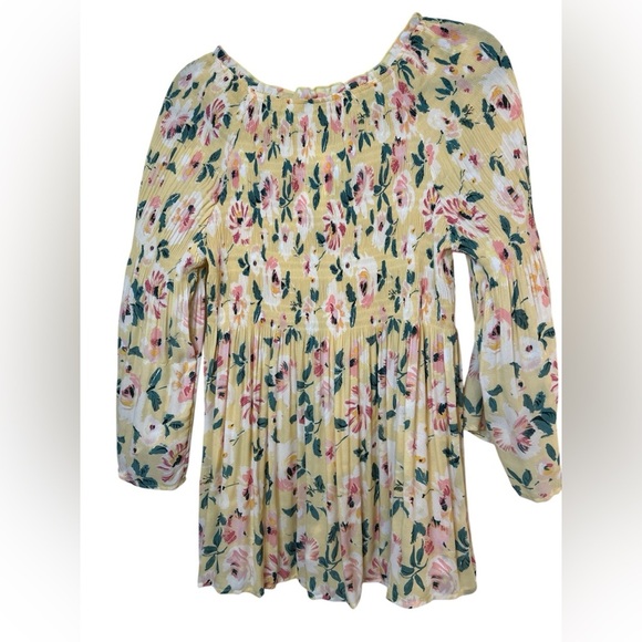 Spense boho pleated top with bell sleeves, NWT size XL - Picture 3 of 5